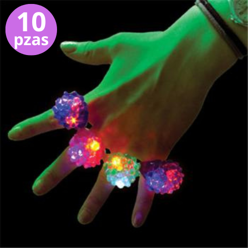 COSMO PACK 110pzas- Paquete de artículos luminosos para fiestas - Incl –  Luces Mágicas