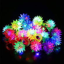 Cargar imagen en el visor de la galería, Anillo con luz led 50pzas