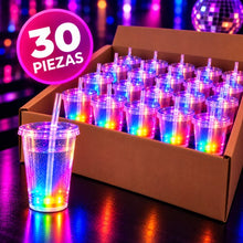 Cargar imagen en el visor de la galería, Beat Cup Vaso Led iluminado por música 30pzas