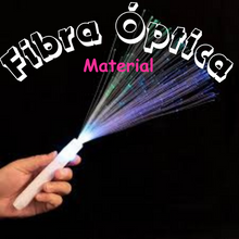 Cargar imagen en el visor de la galería, Varitas de Fibra Óptica con luz led 12pzas