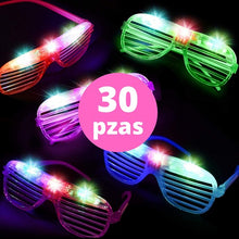Cargar imagen en el visor de la galería, Paquete Fiesta de Luces Batucada Pulseras Lentes Anillos Led 190pzas