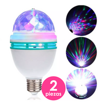 Cargar imagen en el visor de la galería, Paquete Fiesta Luminosa Foco Led Giratorio Lentes Led Pulseras Neon 44 pzs