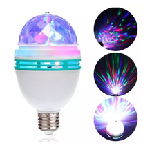 Cargar imagen en el visor de la galería, Foco con luz Led Giratorio Multicolor