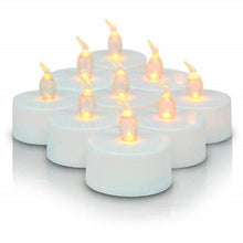 Cargar imagen en el visor de la galería, Vela con luz led 3cm 12pzas