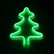 Cargar imagen en el visor de la galería, Lámpara led de escritorio Neon Árbol de Navidad
