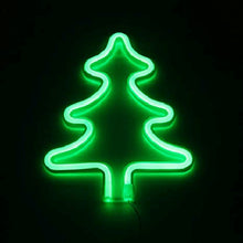 Cargar imagen en el visor de la galería, Lámpara led de escritorio Neon Árbol de Navidad