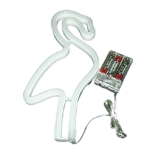 Cargar imagen en el visor de la galería, Lámpara led de escritorio Neon Flamingo para pared