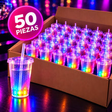 Cargar imagen en el visor de la galería, Beat Cup Vaso Led iluminado por música 50pzas
