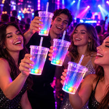 Cargar imagen en el visor de la galería, Beat Cup Vaso Led iluminado por música 10pzas

