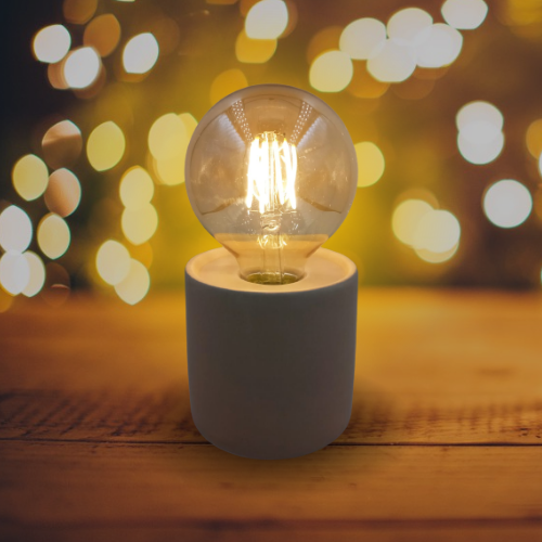 Lámpara de luz Led de buró Vintage Edison