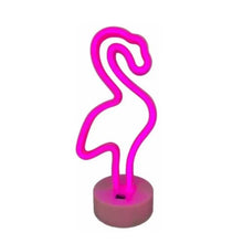 Cargar imagen en el visor de la galería, Lámpara led de escritorio Neon Flamingo
