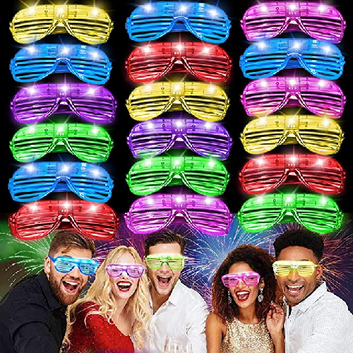 Lente con luz led 6pzas Luces Magicas